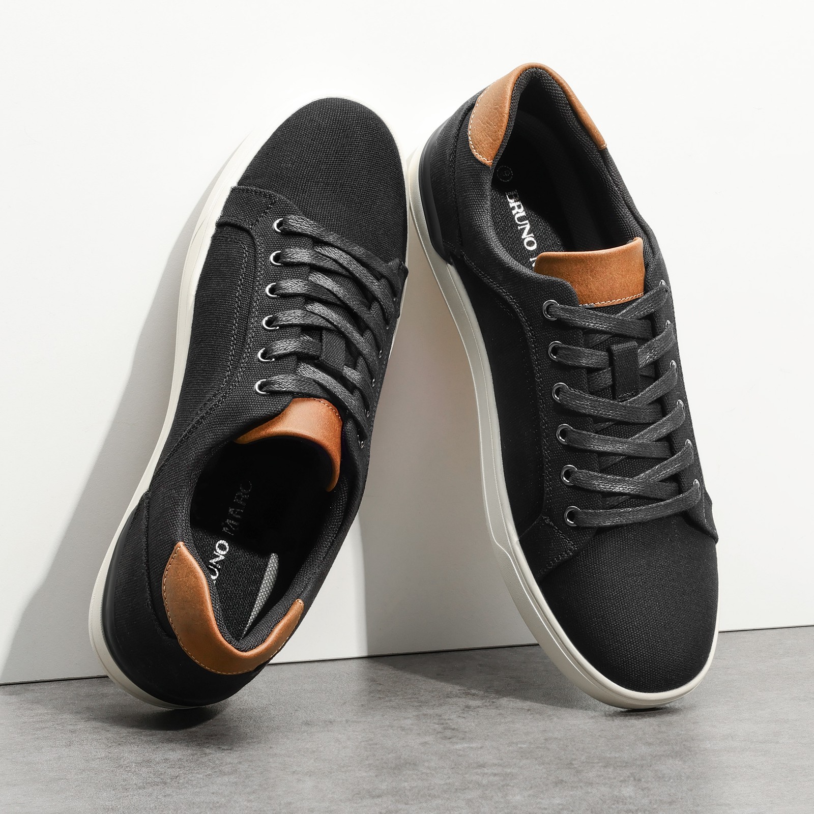 Bruno Marc Men's Casual Dress Sneakers Lace-Up Skate Shoes