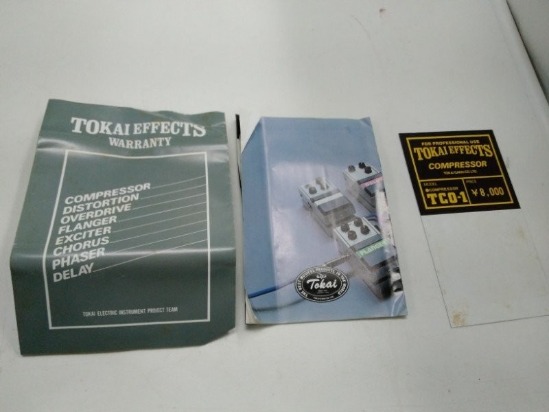 7 TCO-1 COMPRESSOR Compressor Guitar Effector