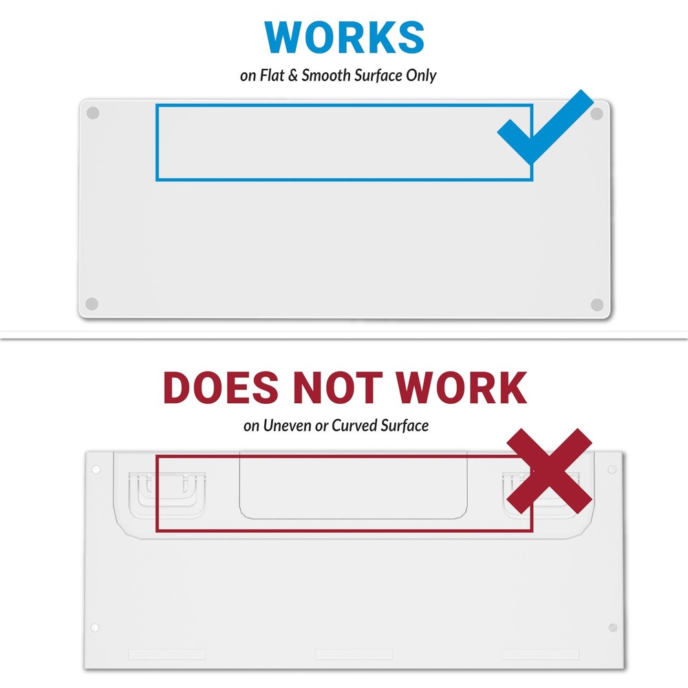 ESC Keyboard Stand 2 Sizes Fixed Tilt Ergonomic Riser for Compact & Full Keyb...
