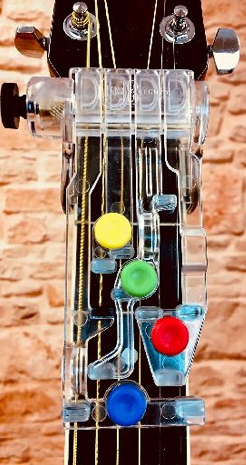 CHORD BUDDY Guitar Learning System Teaching Aid Book Lesson App RIGHT Chordbuddy