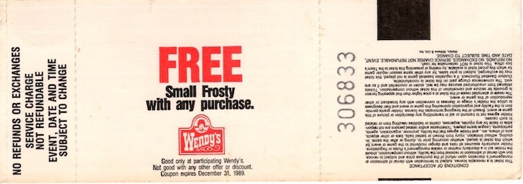 THE ROLLING STONES 1989 JACKSONVILLE GATOR BOWL CONCERT UNUSED TICKET / EX 2 NMT