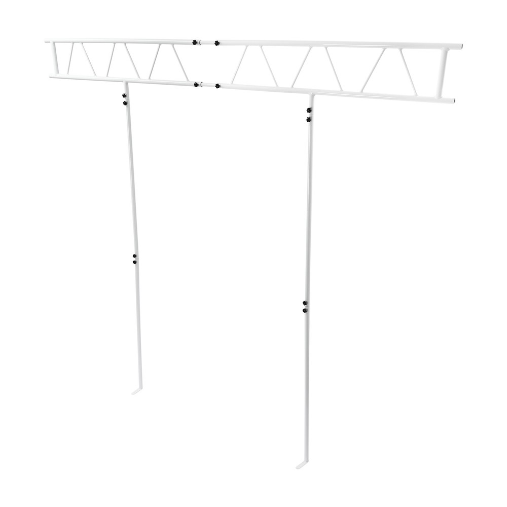 DJ Light Stand System - 7x8ft Aluminum Truss for Stage Lighting Support