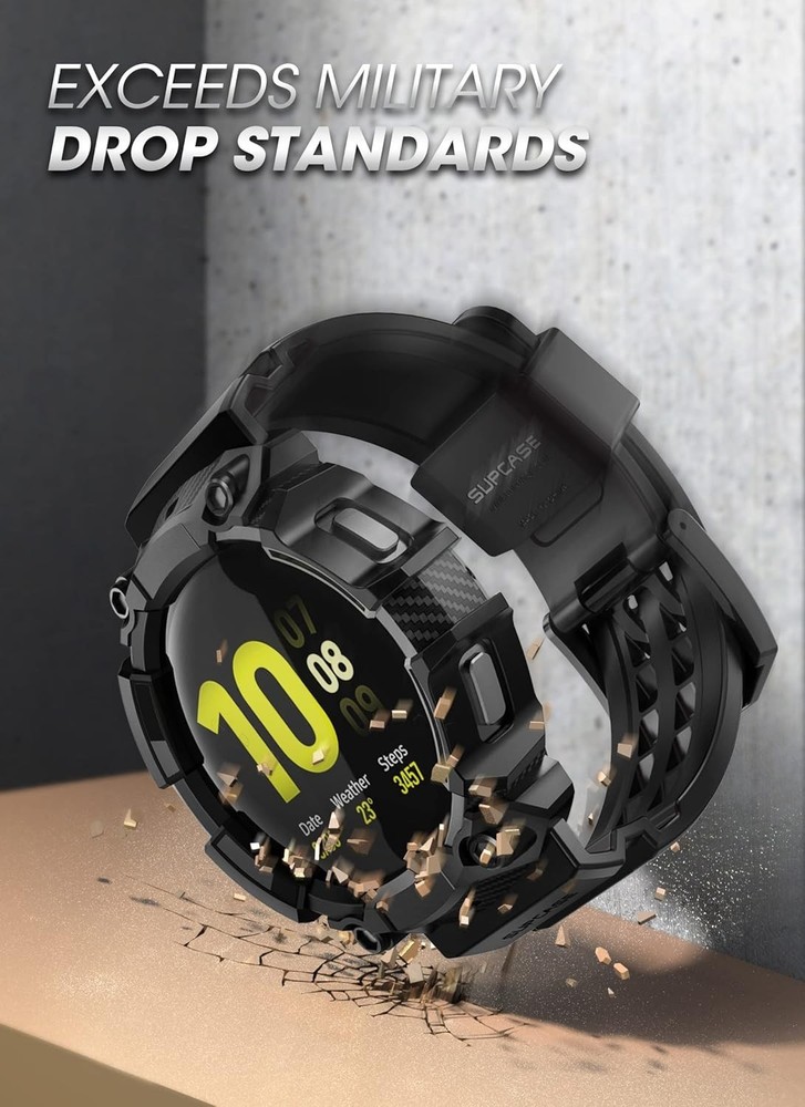 Shockproof Case with Strap Bands for Galaxy Watch 4