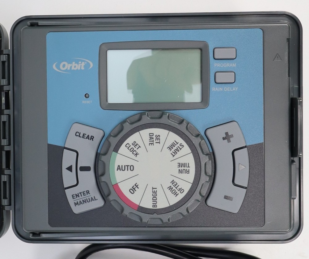 Orbit Easy-Set Logic® Indoor/Outdoor Sprinkler Timer/Controller. Open Box No Key