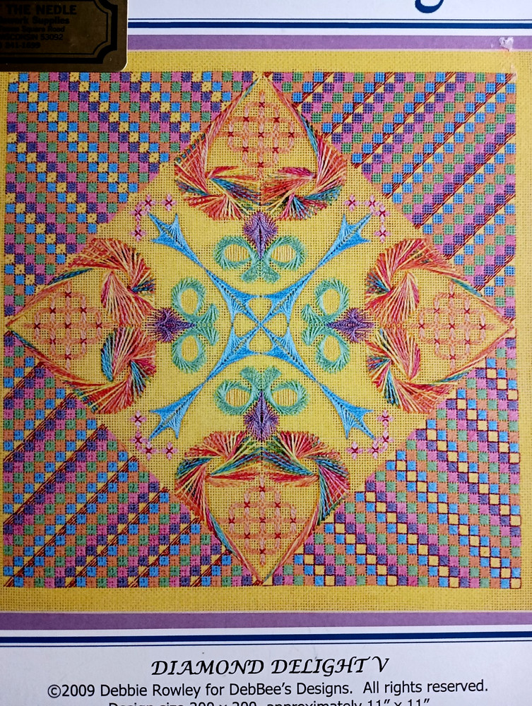 DebBee's Designs - Diamond Delight V - Needlepoint Counted Thread Chart Booklet