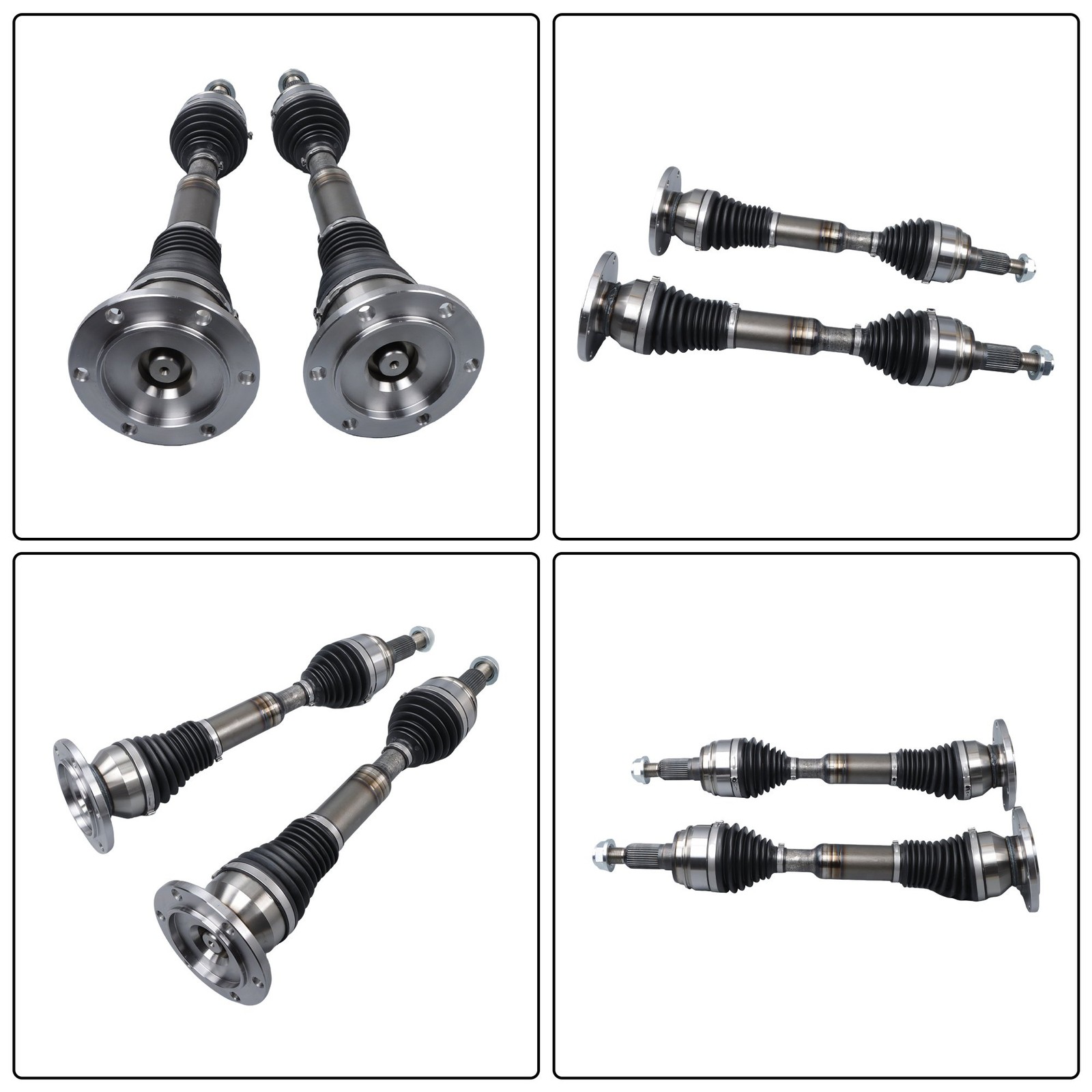 2× Extended Travel CV Axle Assembly Front For Chevy Silverado 1500 GMC Cadillac