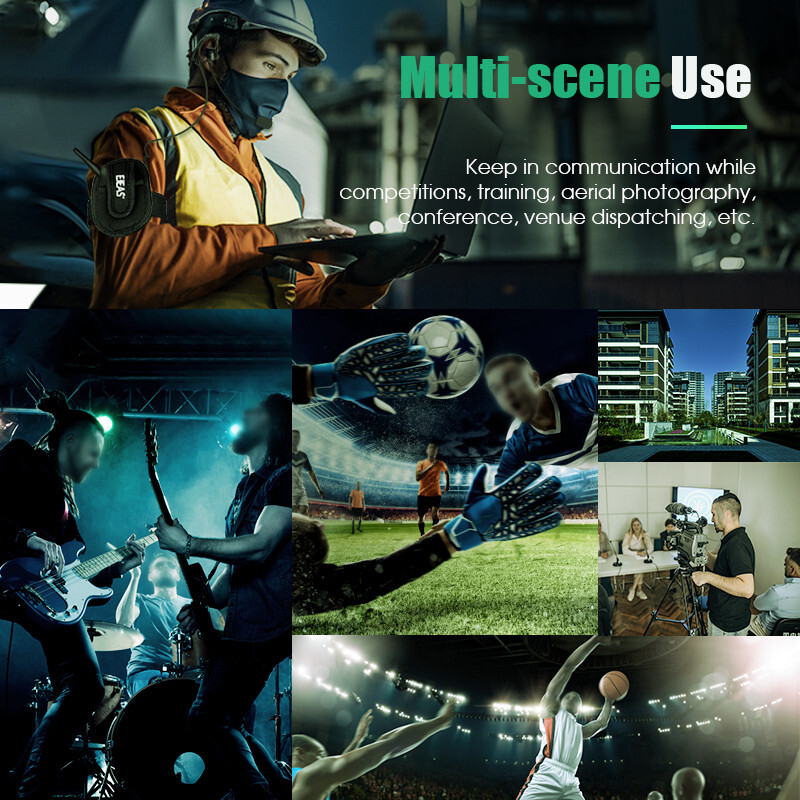 4pcs Full Duplex Football Referee Bluetooth Headset Intercom Talk At Same Time