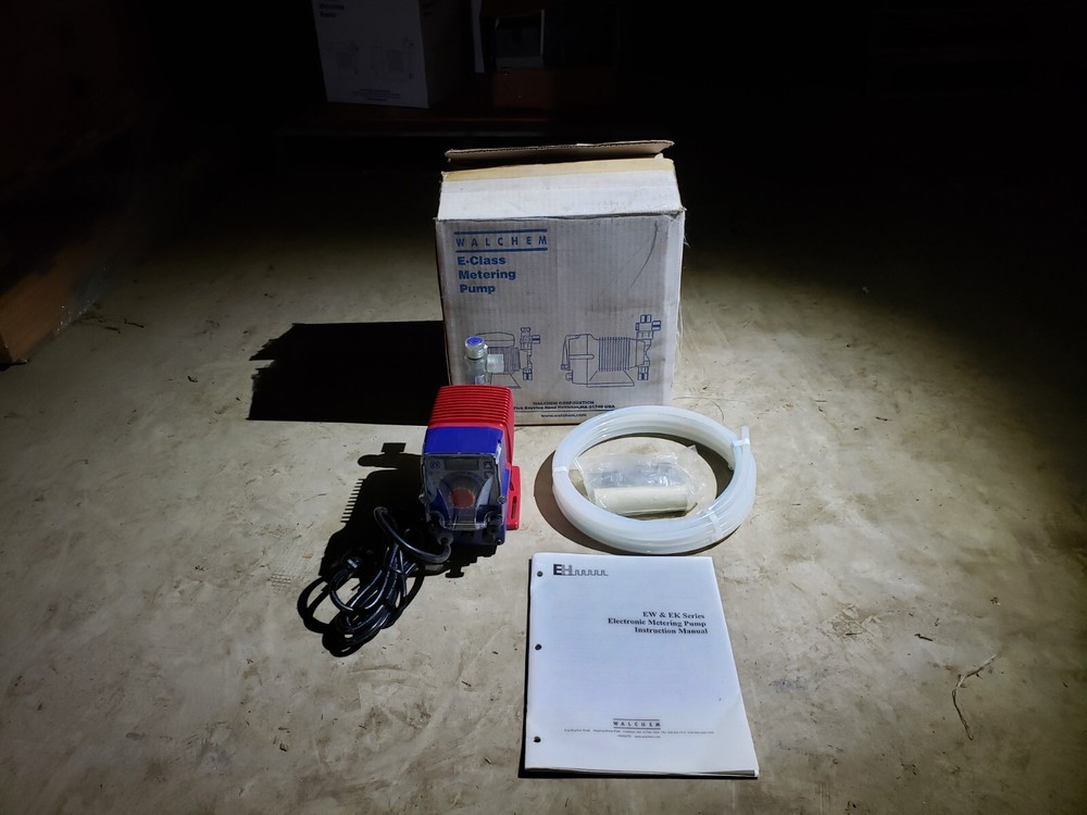 WALCHEM / E-CLASS METERING PUMP EWB10F1-VC NEW IN BOX