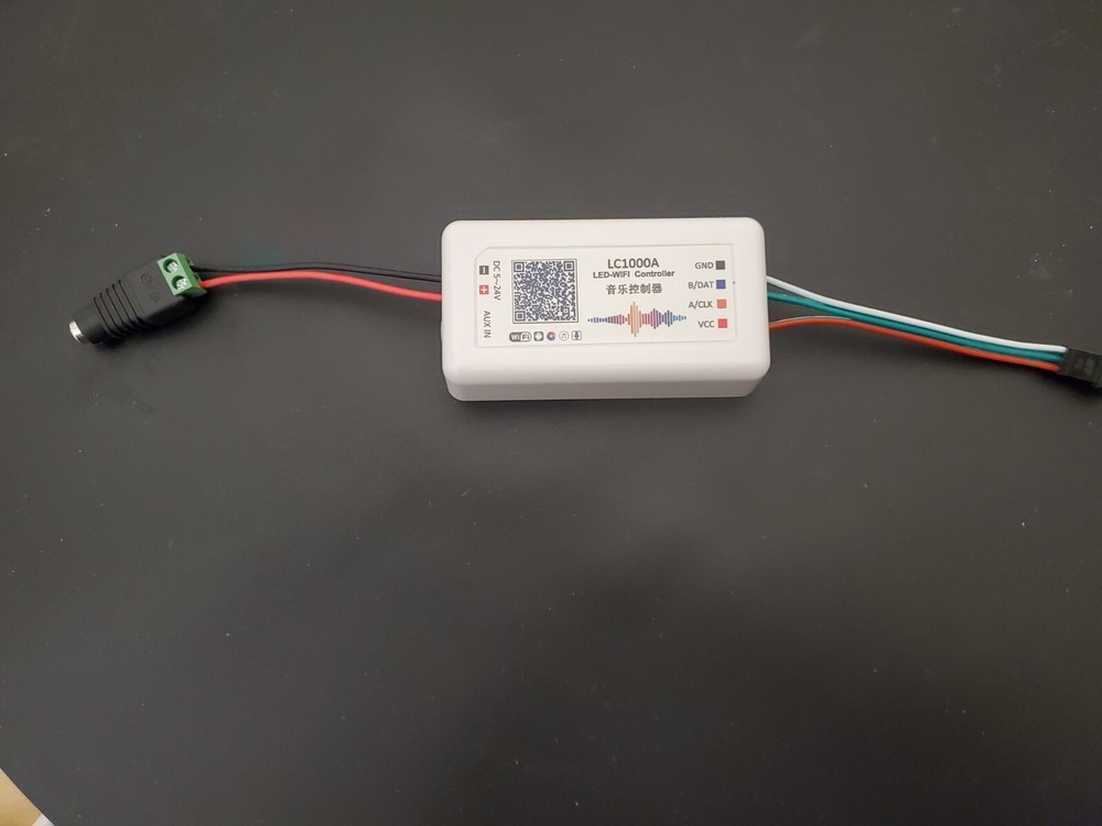 LC1000A Wifi LED Music Controller With Mic For WS2811 LED Pixel Panel Strip APP