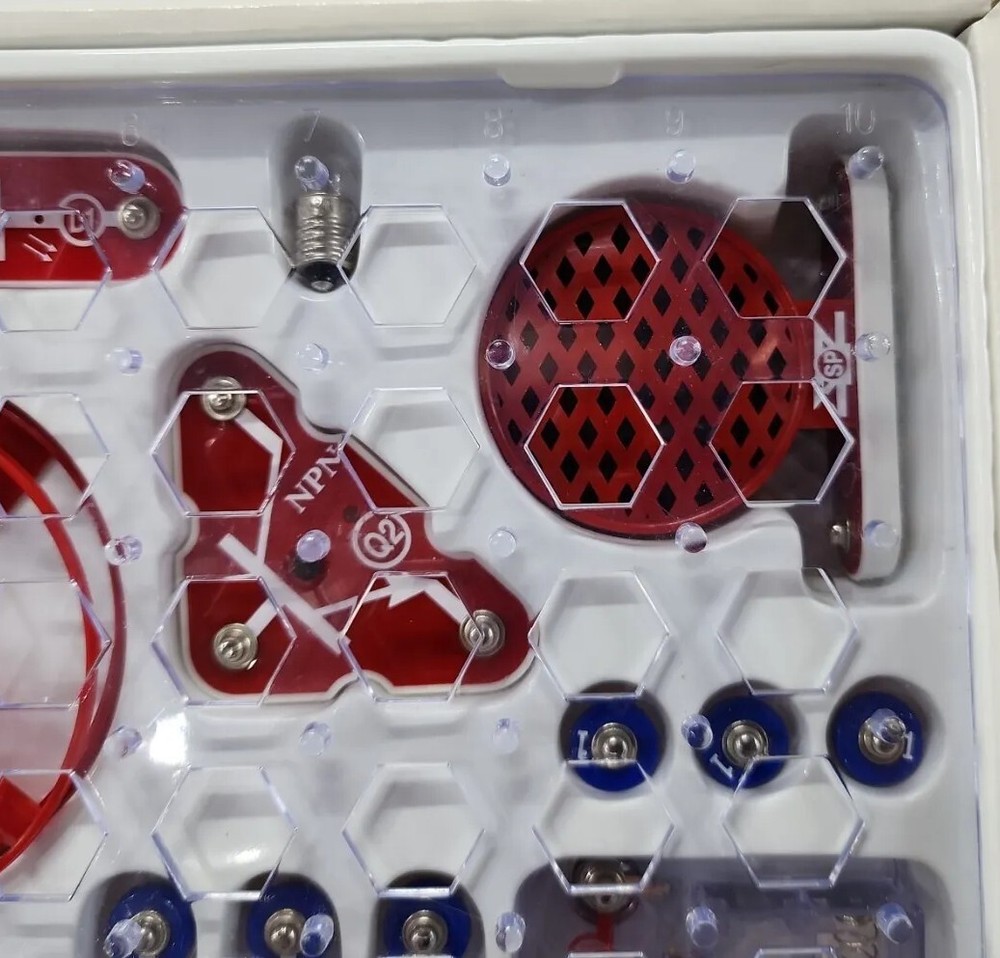 Electronic Snap Kit Electronics 101 -Build 100 Exciting Projects 28-286 Complete