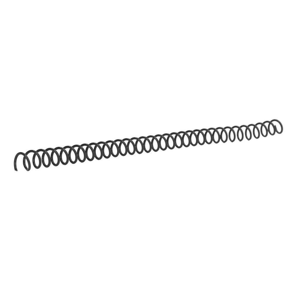 (Black)20Pcs Spiral Binding Coils 30 Sheet Capacity ABS Plastic Spiral Binding❀