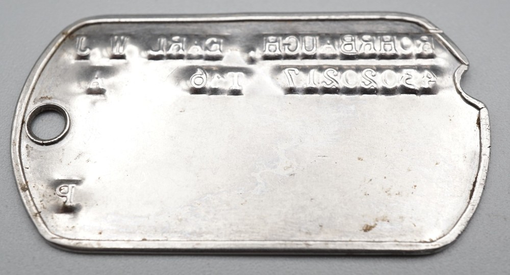 Post WWII 1946 Army Dog Tag T46