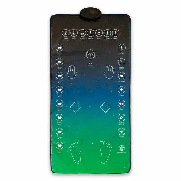 My Salah Mat - Smart Interactive Adult Revert New Muslim Prayer Mat - Gift Book