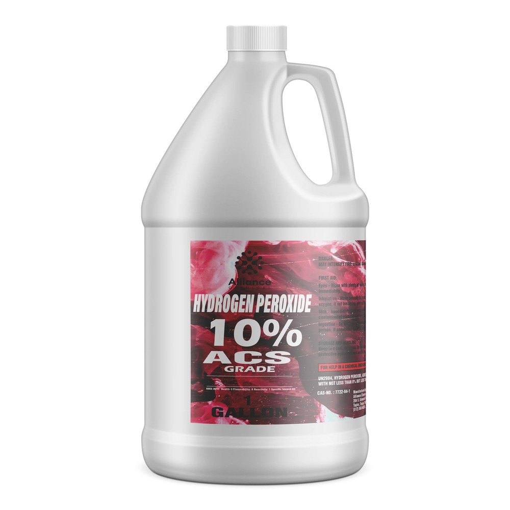 Hydrogen Peroxide 10% ACS Grade - 1 Gallon