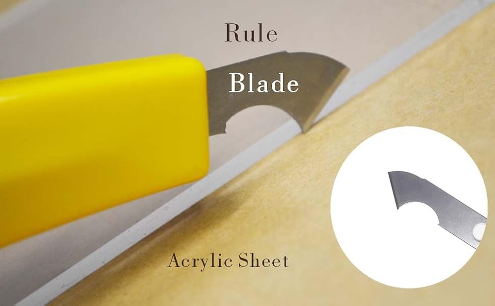 Profal Acrylic Plexiglass Sheet Cutter Scoring Knife Tool, With a
