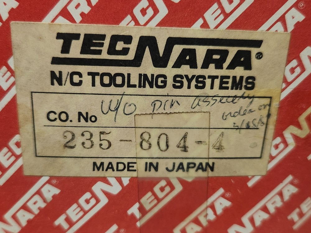 TECNARA CNC TAPPING HEAD ADAPTER 235-804-4 green