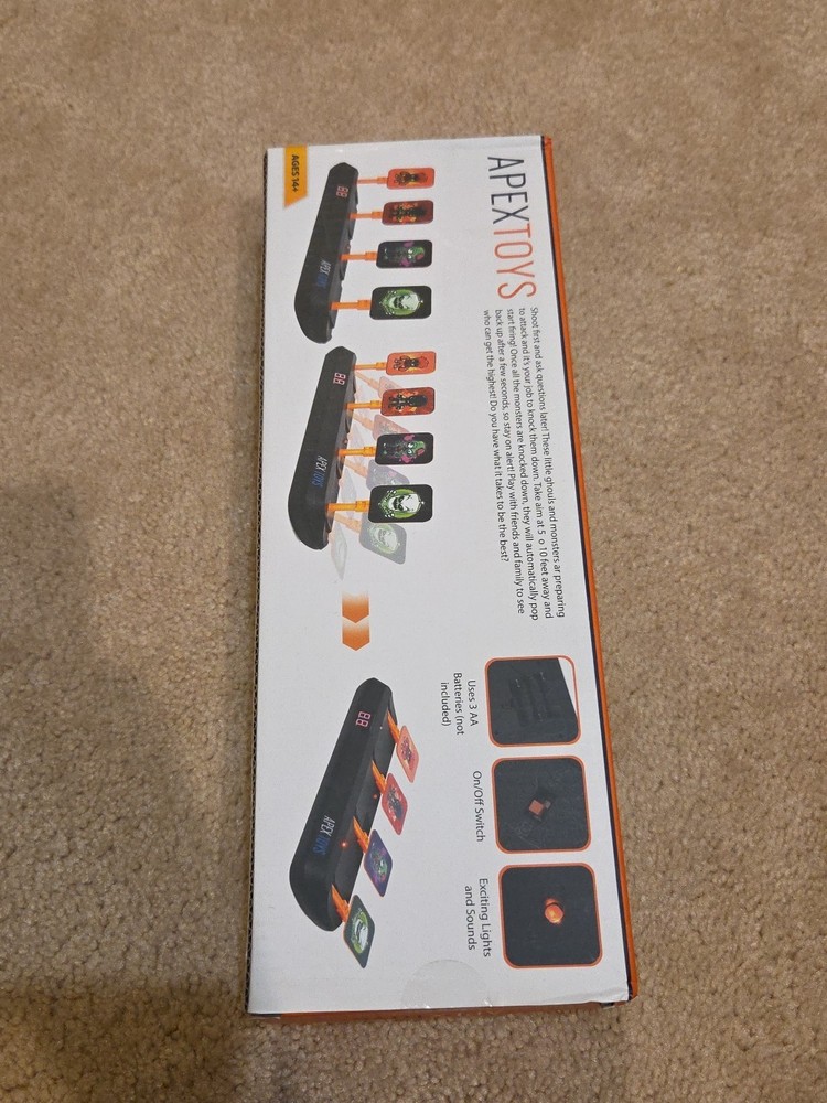 APEXTOYS Automatic Reset electronic shooting target set