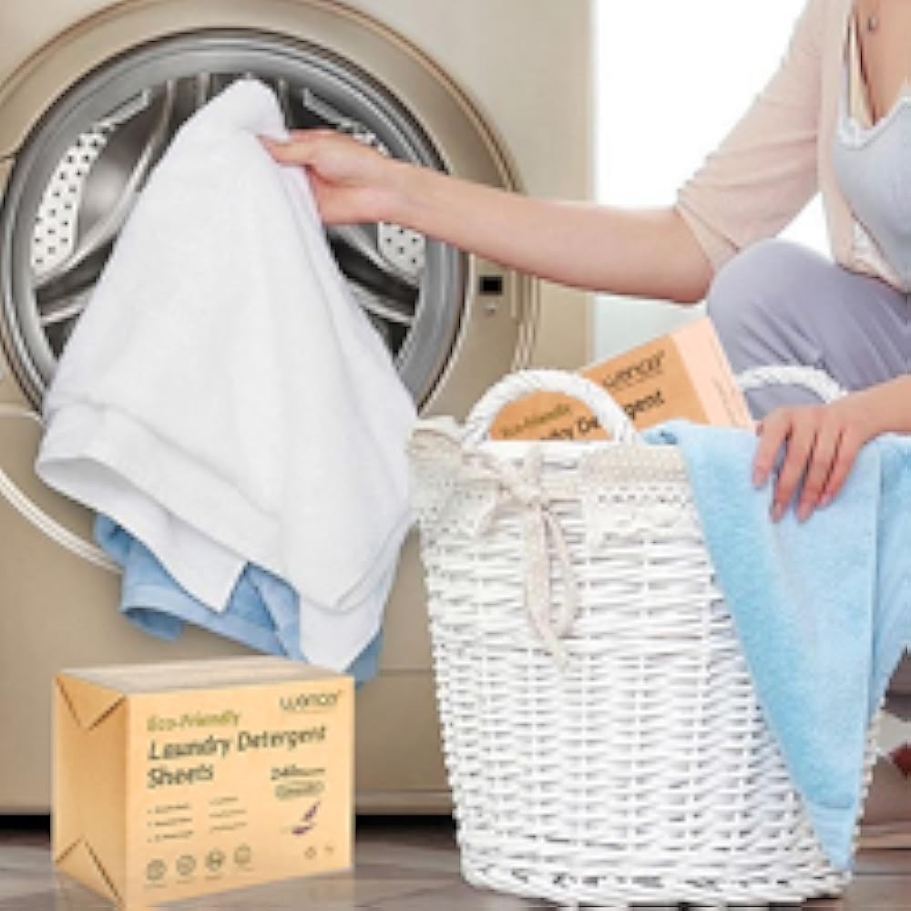 Eco-friendly Laundry Deternt Sheets - 240 Plastic-Free,