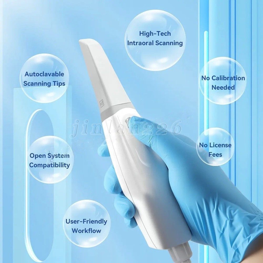 Dental 3D Scanner with Scanning Software Intraoral Scanner +Wired Cable