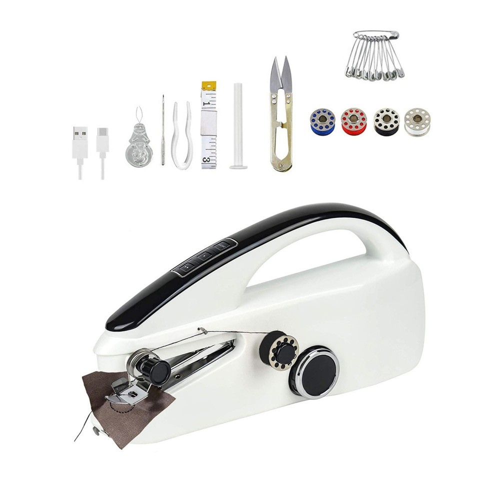 1 Set Home-use Sewing Machine Dual-Speed Adjustment Multi-fabric Compatibility
