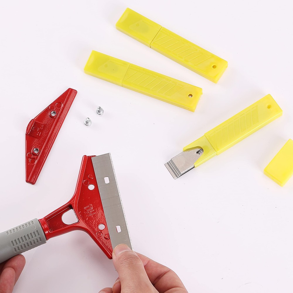 Bates- Replacement Scraper Blades, 4 Inch, 30 Pcs, Scraper Blades, Floor Scra...
