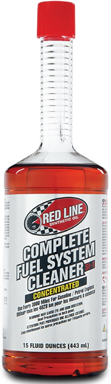 Red Line 60103 SI-1 Complete Fuel System Cleaner, 15oz Bottles, 4 Pack