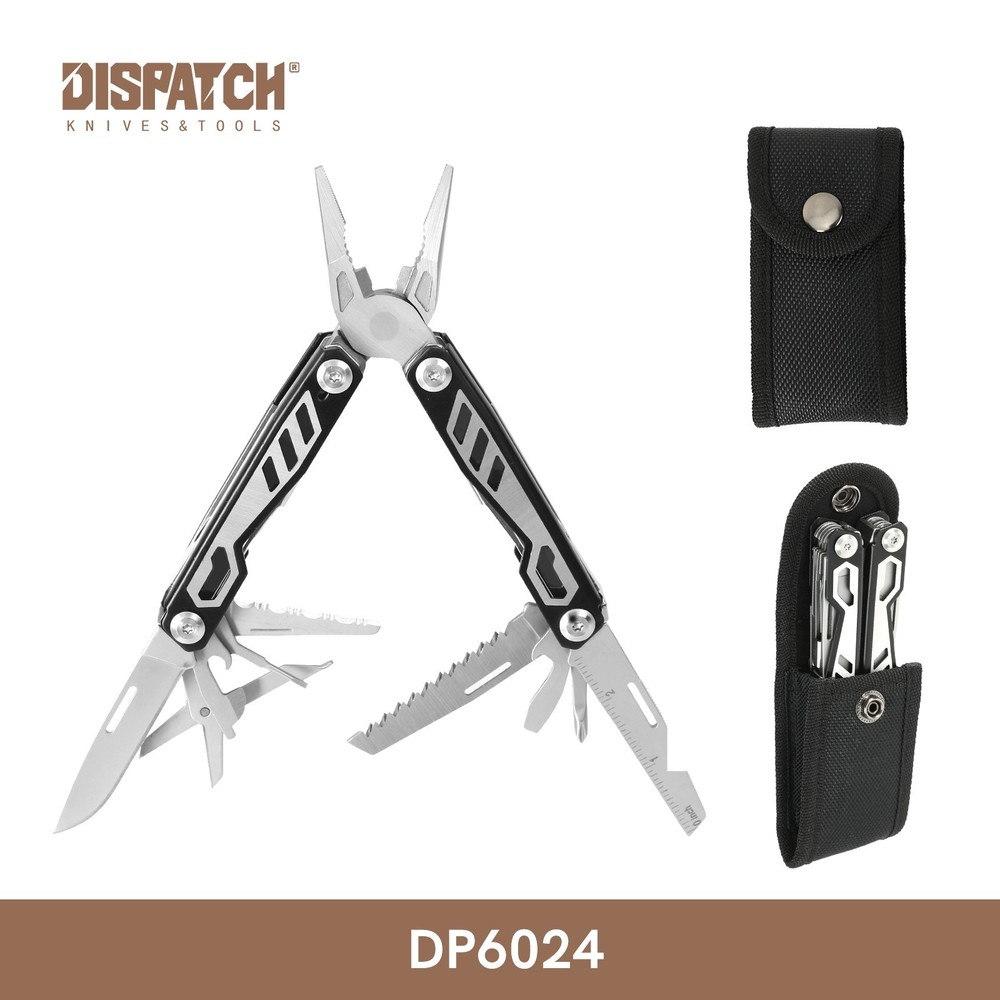 Dispatch 16-in-1 Multitool EDC Pocket Tool with Pliers, Screwdriver,Bottle Opene