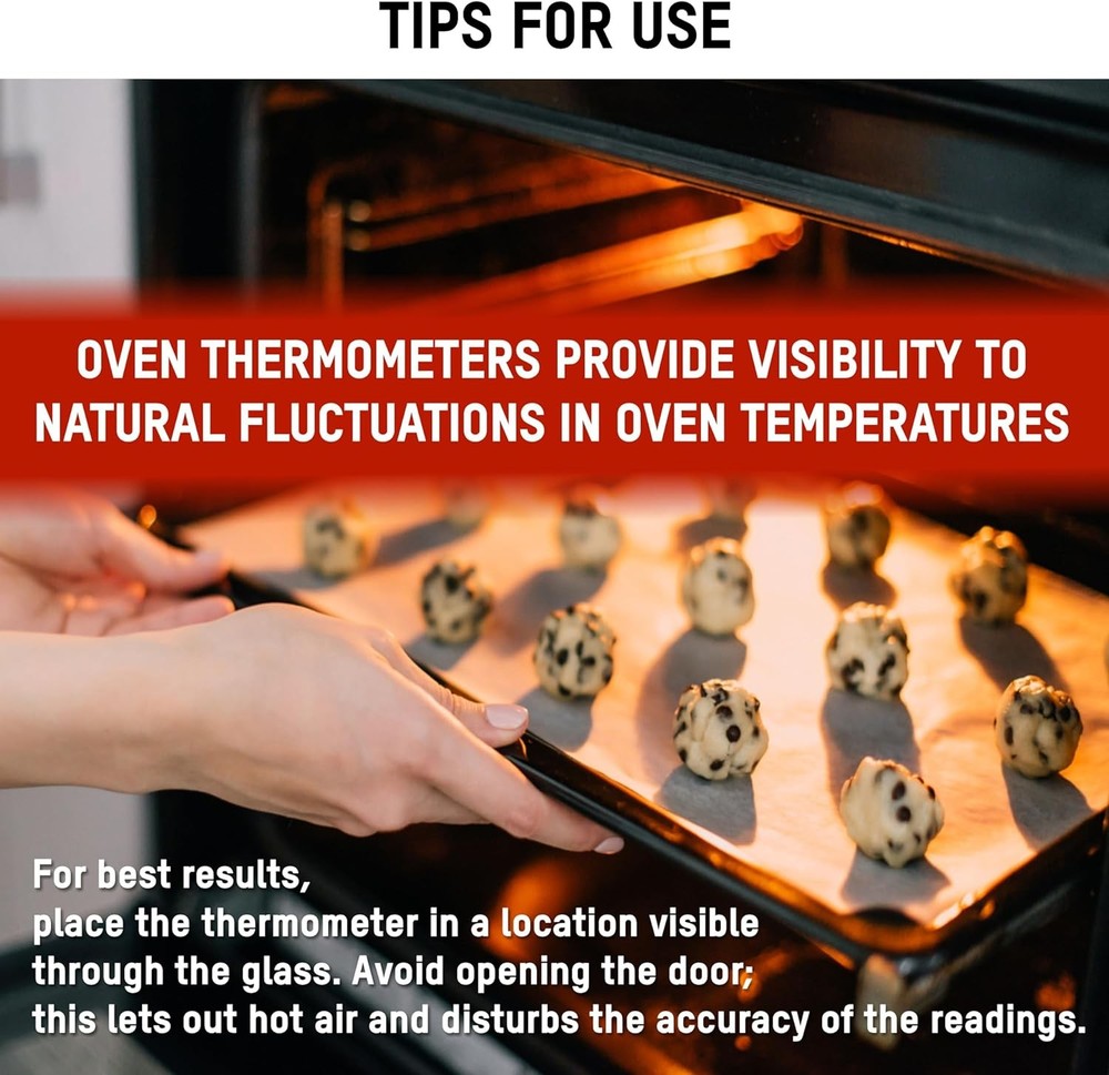 Taylor Precision Products Large Dial Thermometer, Silver