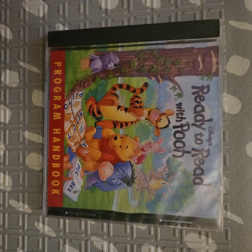 Disney's Ready to Read With Pooh Program Handbook CD (PC, Mac, CDROM)