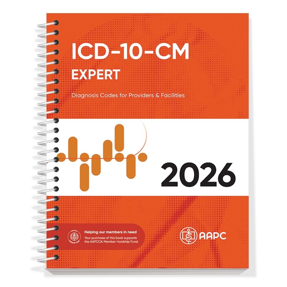 ICD-10-CM Code Book 2026 Spiral-bound – September 1, 2025 Spiral-bound