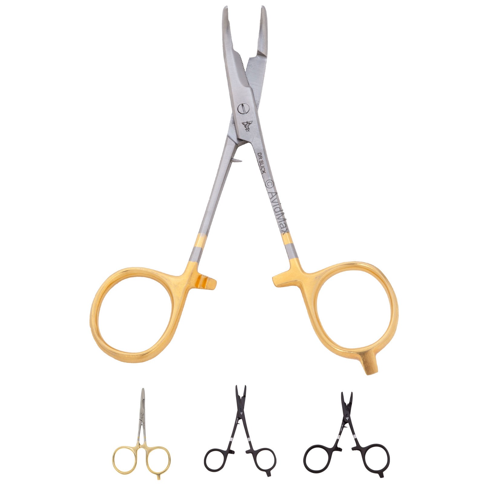 Dr. Slick Scissor Clamps Forceps for Fly Fishing Tool