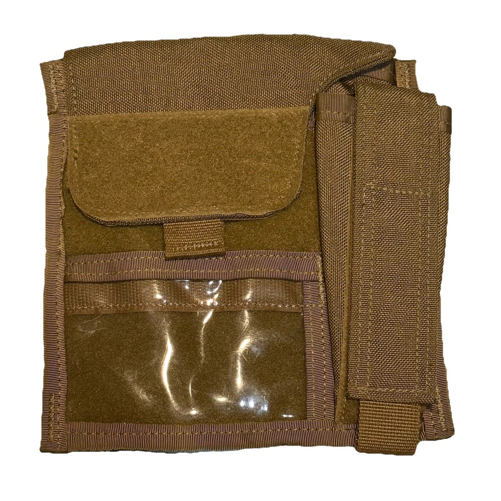 Diamondback Tactical Admin Pouch w/ Flashlight Pocket - Khaki - USA MADE / EUC