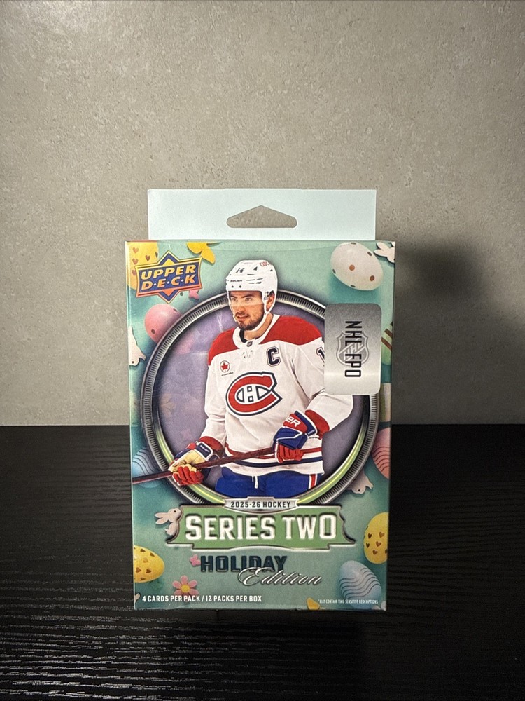2025-26 Upper Deck Series 2 Holiday Hanger Easter Exclusive Box
