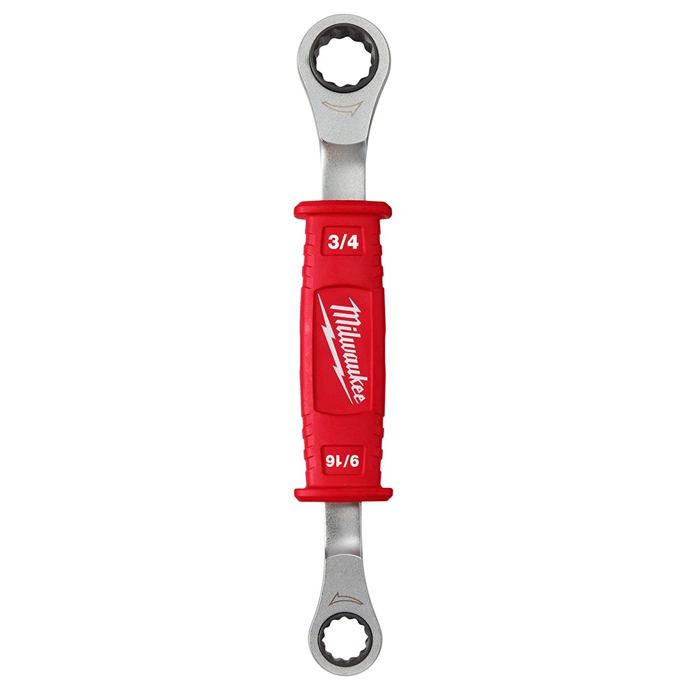 Milwaukee Lineman s 2-in-1 Insulated Ratcheting Box Wrench #48-22-9211