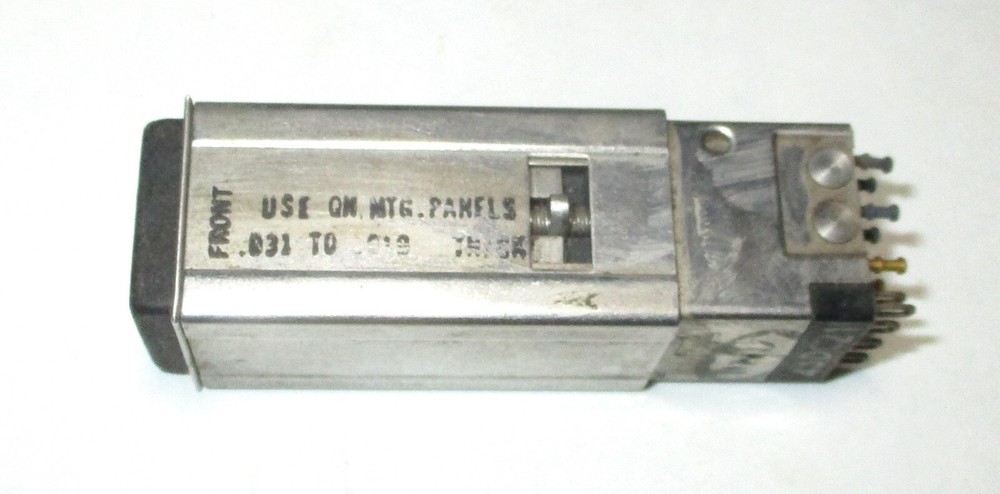 Korry No. 311-43-81590-7230 Pushbutton Lighted ON Switch Control NOS