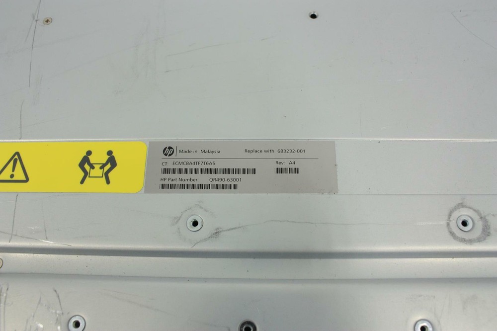 HP QR511-63012 3PAR STORESERV 7200C 0-NODE STORAGE BASE