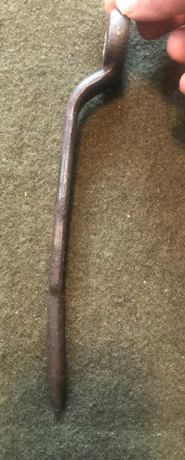 Antique Bonnet Tools Small Spud Wrench Rare 3/8 Vintage Wrench Shield Logo 🇺🇸