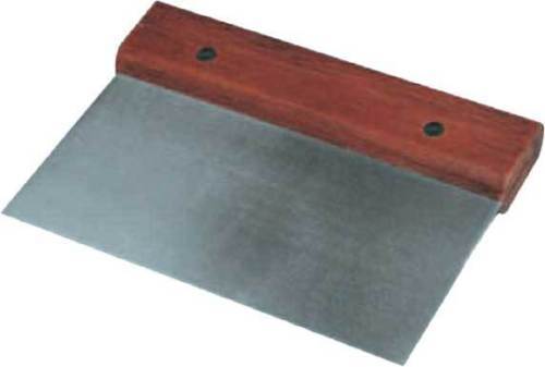 Chopper Scraper Dough Cutter Stainless Steel Griddle Tools Wood Handle Spatula