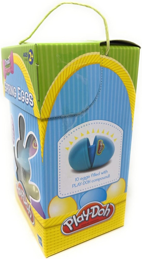 *** PLAY-DOH SPRING EASTER EGGS, 10 EGGS WITH SURPRISE COLORS INSIDE - NEW ***