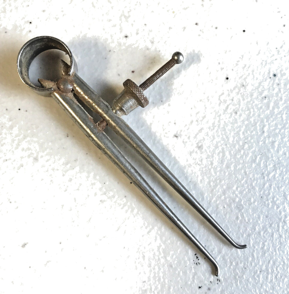 LUFKIN No. 142 3" TOOLMAKERS INSIDE CALIPER 3.5" Old