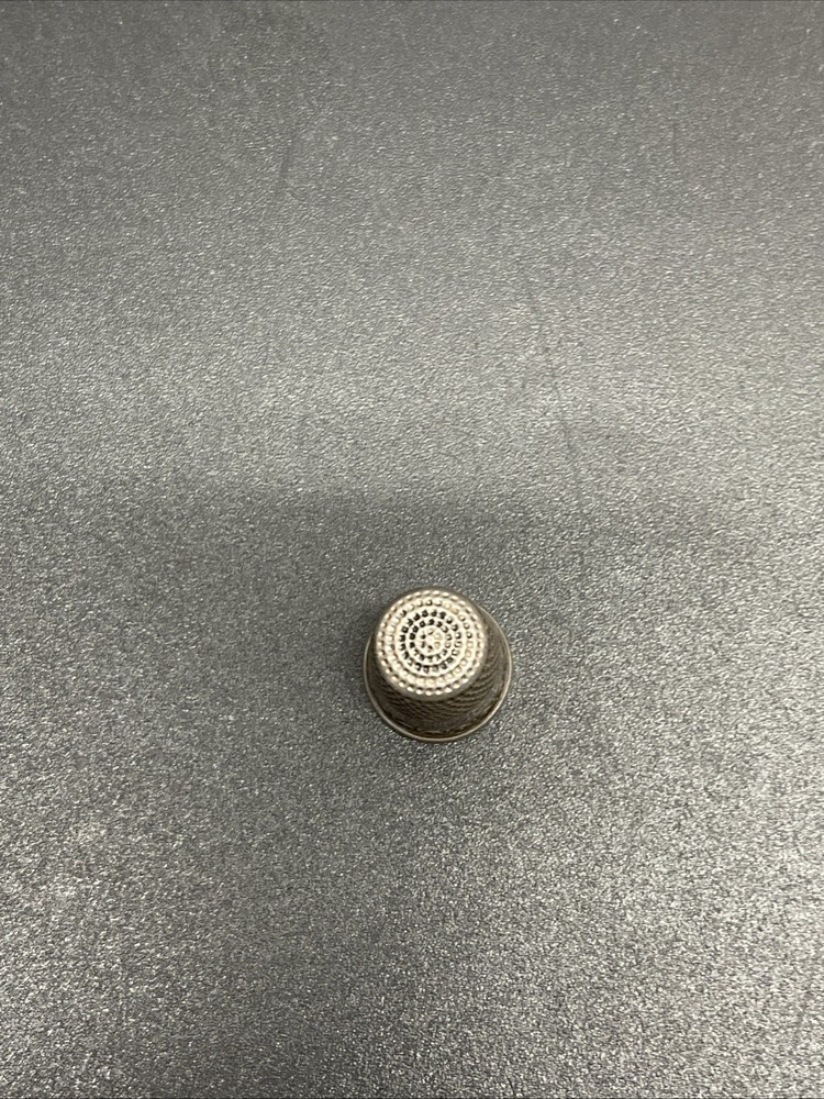 Vintage Sterling Silver Thimble 6