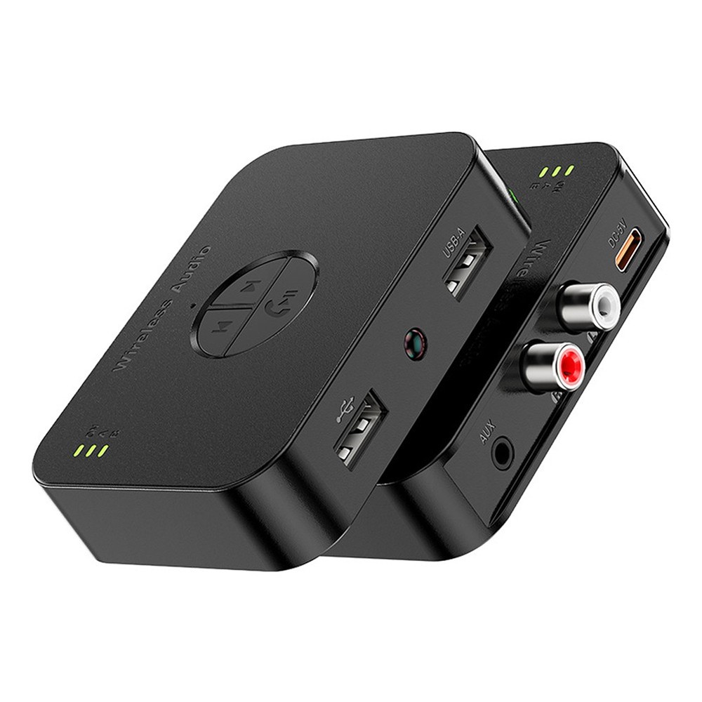 Bluetooth 6.0 Home Stereo Audio Receiver AUX USB Optical HD Music to RCA Adapter