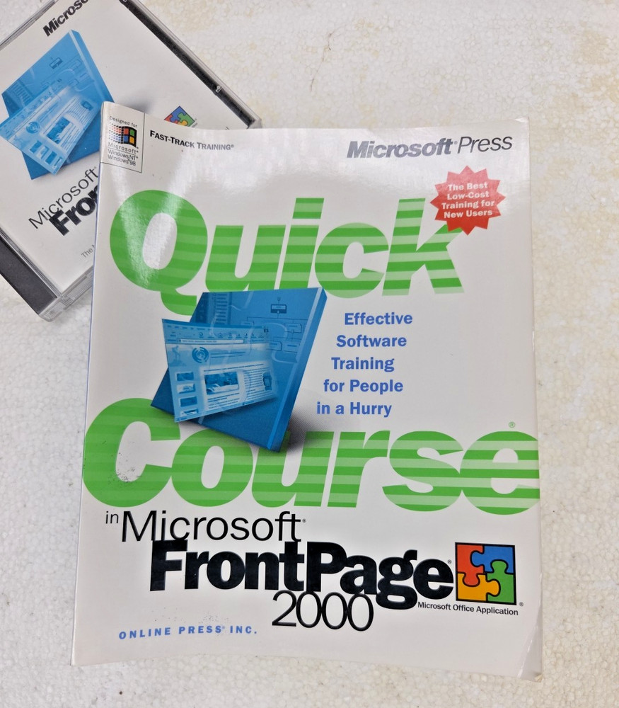 UPGRADE - Microsoft FrontPage 2000 UPGRADE (2-CD Set)