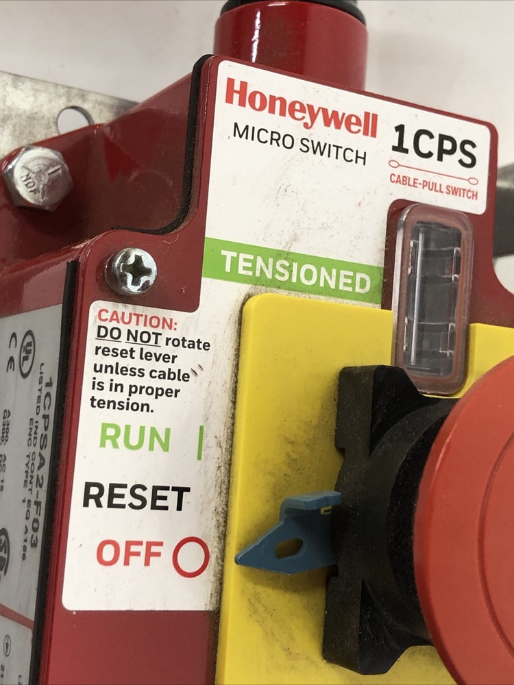 Honeywell 1CPSA2-F03 Mirco Switch Cable Pull Switch Tensioned Cable 1CPS