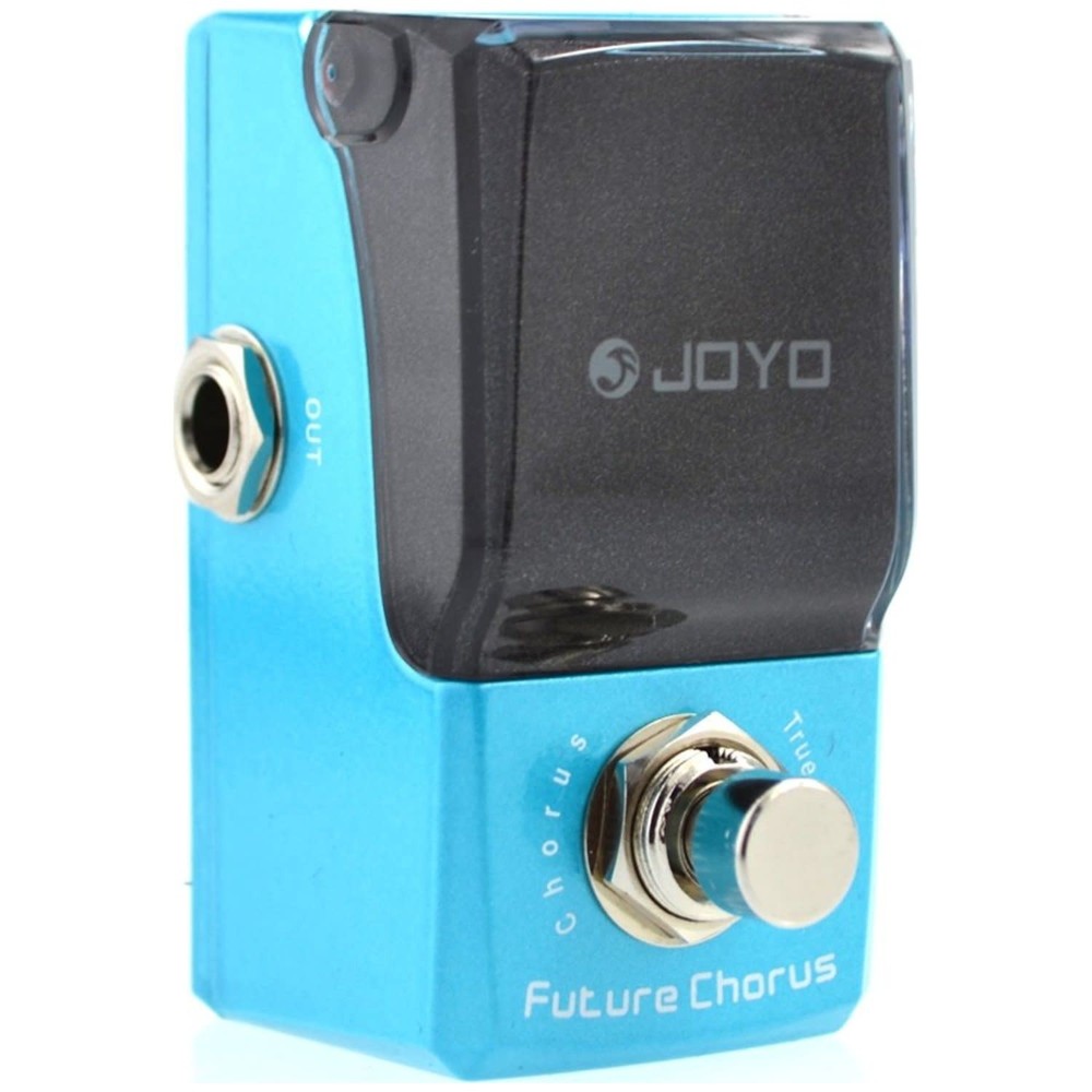 Joyo JF-316 Future Chorus True Bypass Mini Pedal w/ 2 Patch Cables
