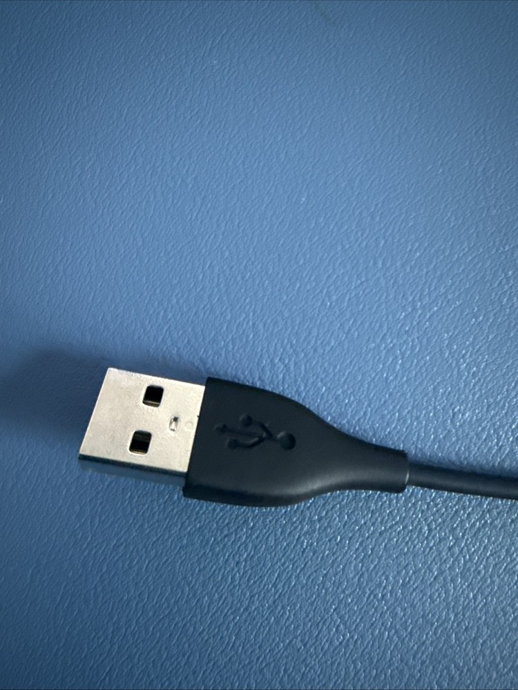 Fitbit Flex Charging Cable Cradle OEM Original USB Charger (Black)