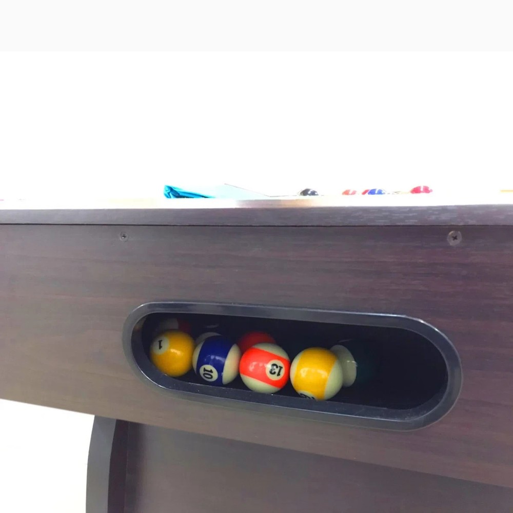 Pool Table (7 ft) ( Automatic Ball Return) (Brown/Blue) (Free Shipping)