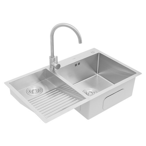 Double Bowl Laundry Utility Sink Rectangular Sink Laundry Sink Stainless Steel
