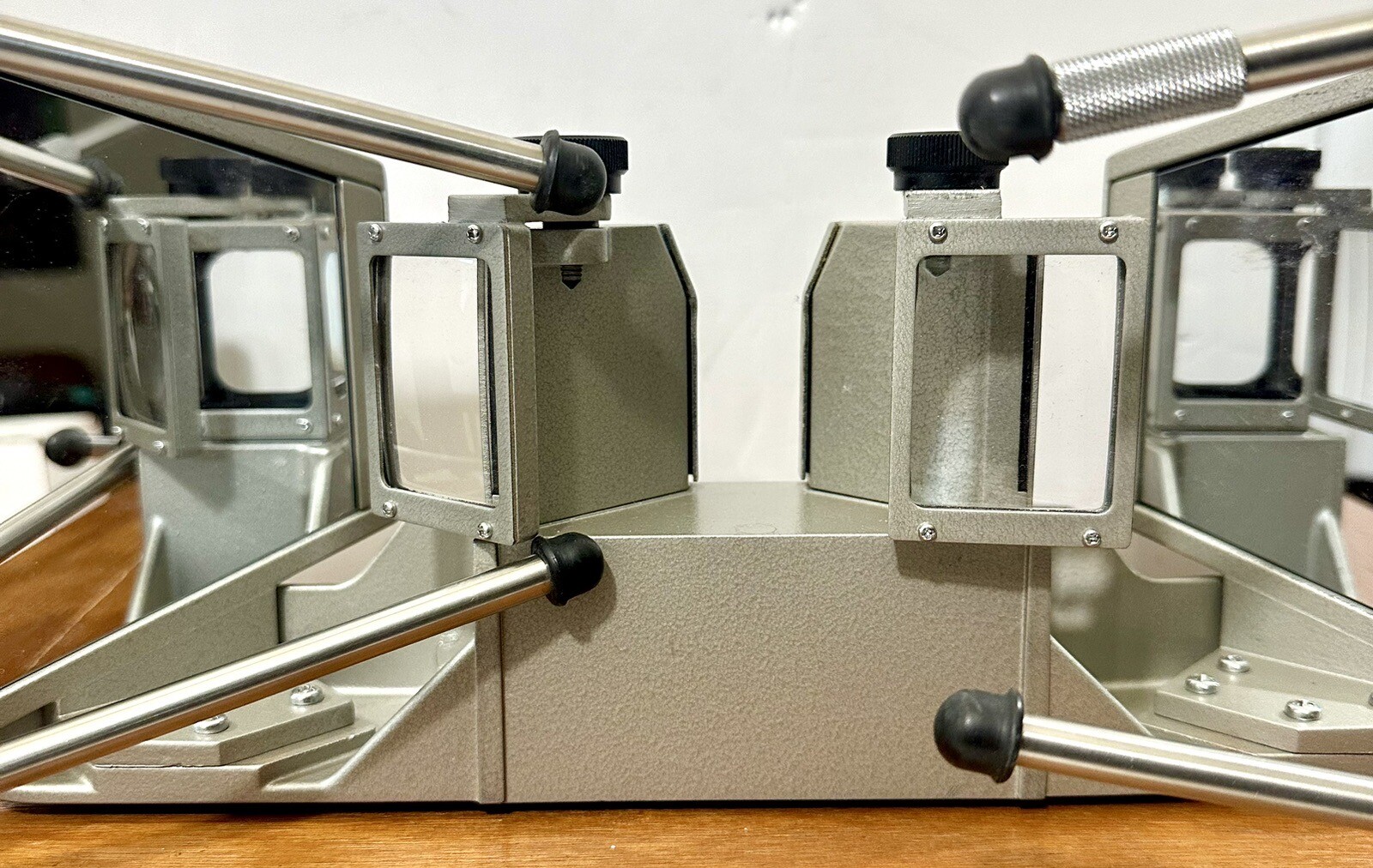 Vintage Topcon Mirror Stereoscope Model 3 in Wooden Case Tokyo Optical Co.