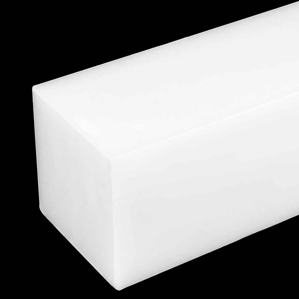 Nylon Tapping Block 2.4x2.4x7.9 Nylon Blocks Plastic Rectangular Solid Bar